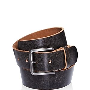Allsaints Men's Distressed Leather Belt