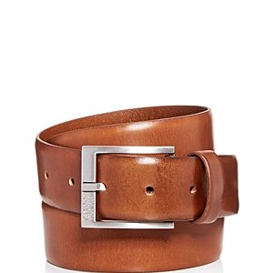 Boss Hugo Boss Men's Gerron Replace Distressed Leather Belt