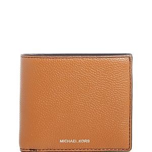 Michael Kors Mason Pebbled Leather Bi-Fold Wallet