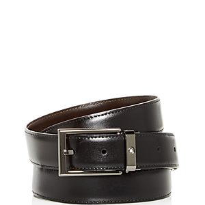 Montblanc Men's Contemporary Reversible Leather Belt