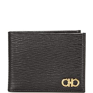 Salvatore Ferragamo Gold Gancini Revival Wallet
