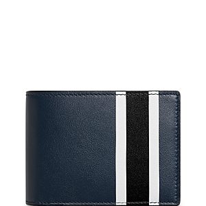 Shinola Stripe Slim Bifold Wallet