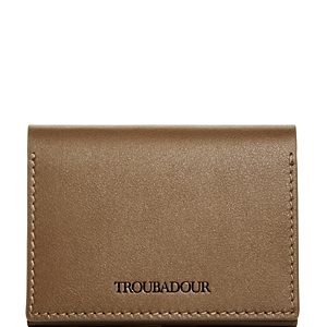 Troubador Leather Flip Card Wallet
