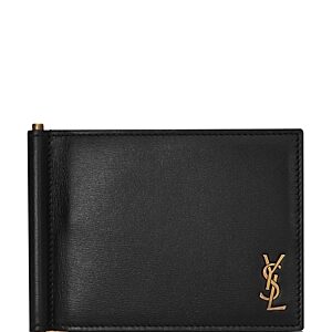 Saint Laurent Portadoll (181Y)T Monogram Clip Wallet
