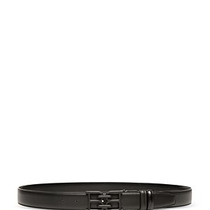 Bally Men's Tonal B Chain Adjustable Leather Belt