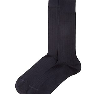 The Men's Store at Bloomingdale's Ribbed Cotton Blend Socks - 100% Exclusive