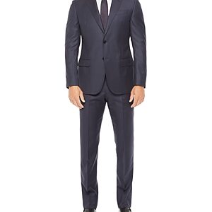 Emporio Armani Regular Fit Solid Wool Suit