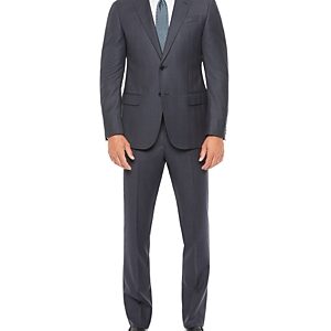Emporio Armani Regular Fit Solid Wool Suit