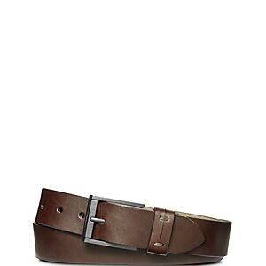 Shinola Men's Double Keeper Leather Belt