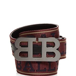 Bally Men's Mirror B Reversible Belt