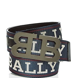 Bally Men's Mirror B Reversible Belt
