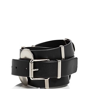 Bottega Veneta Men's Embellished Leather Belt