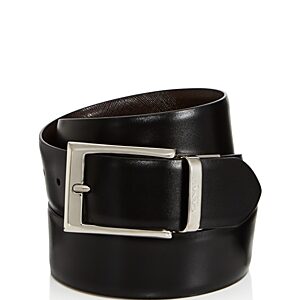 Canali Men's Reversible Leather Belt
