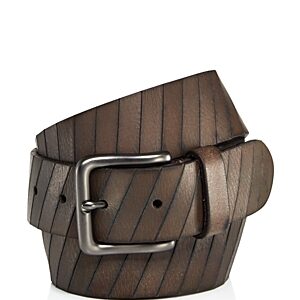 Frye Men's Laser Cut Leather Belt