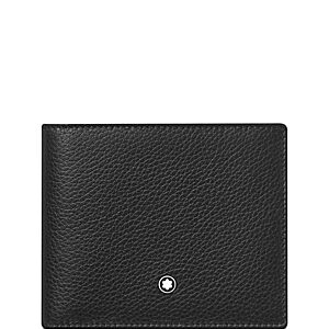 Montblanc Meisterstuck Soft Grain Leather 6 Slot Bi Fold Wallet