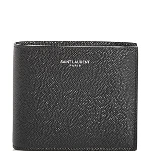 Saint Laurent East West Leather Bi Fold Wallet