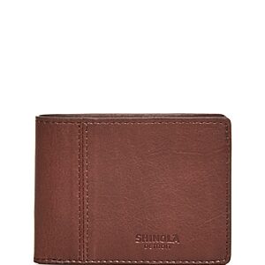 Shinola Heritage Leather Bi Fold Wallet