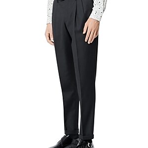 The Kooples Wool Blend Pants and Western Belt