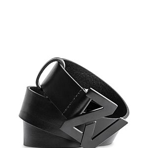 Zadig & Voltaire Leather Logo Belt